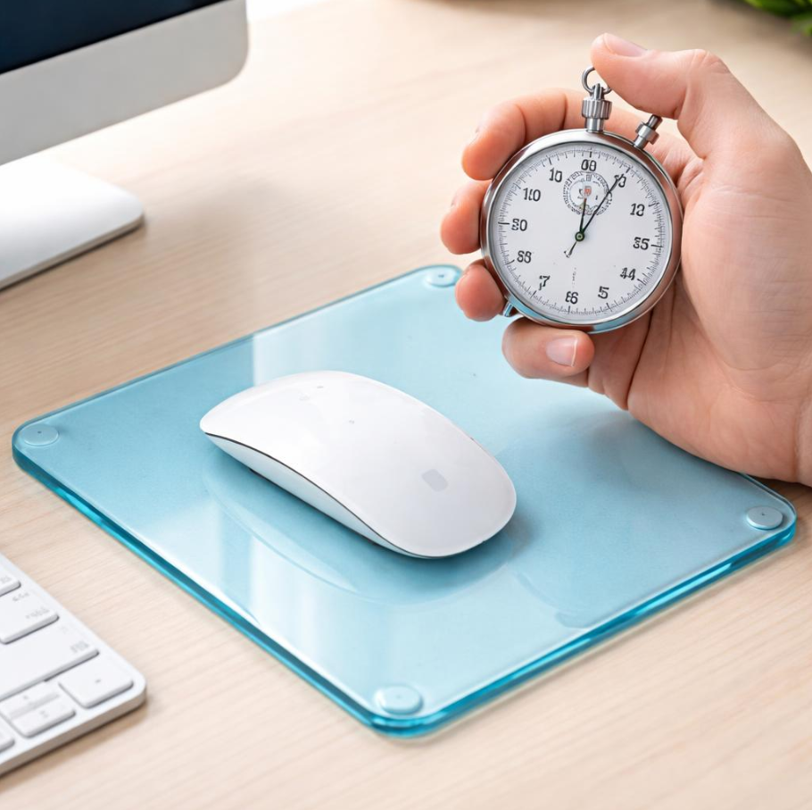 how long do glass mousepads last